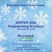 winter brochure cover with logo