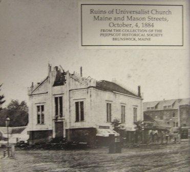 Fire at the Universalist Church