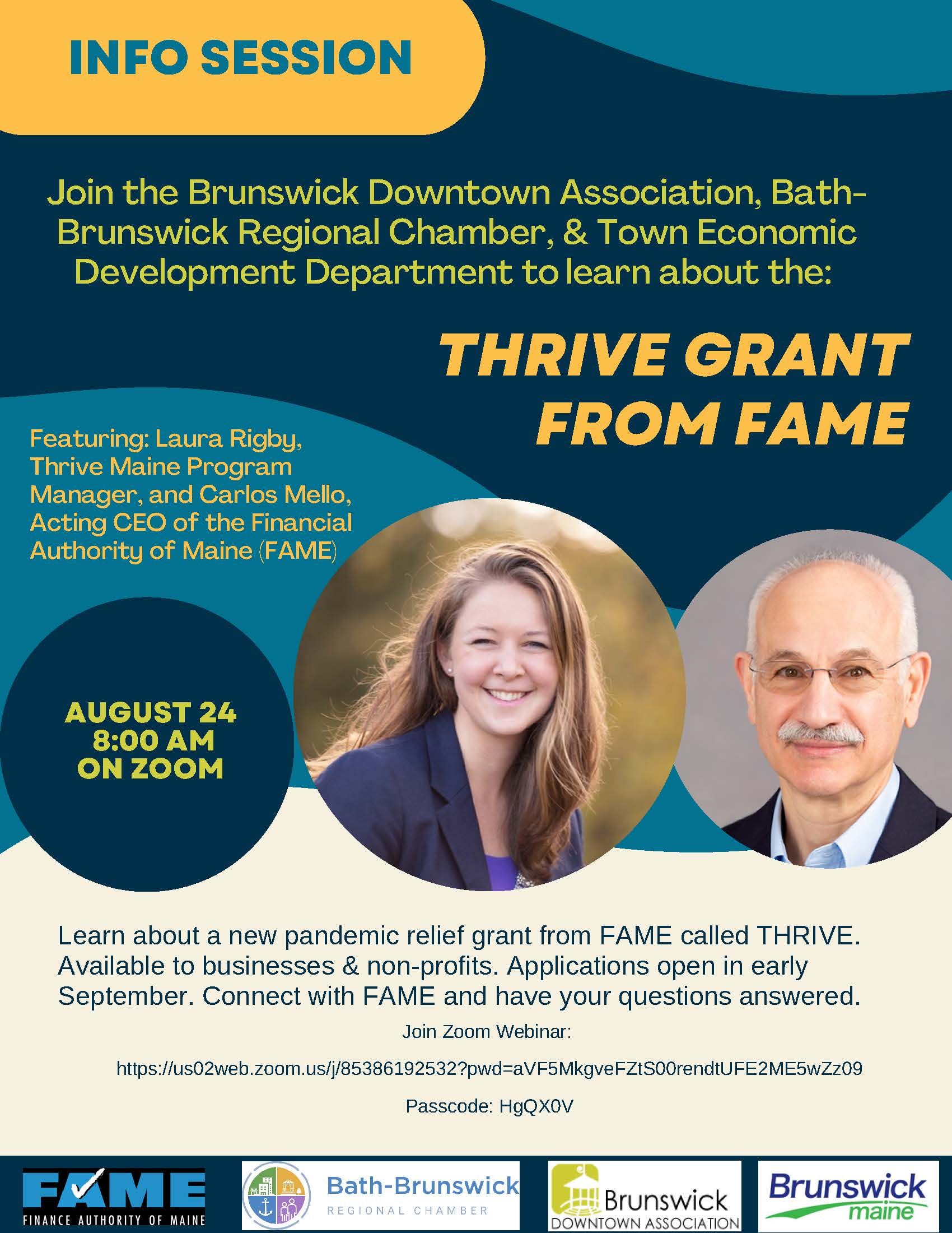 FAME Thrive Grant Webinar FINAL