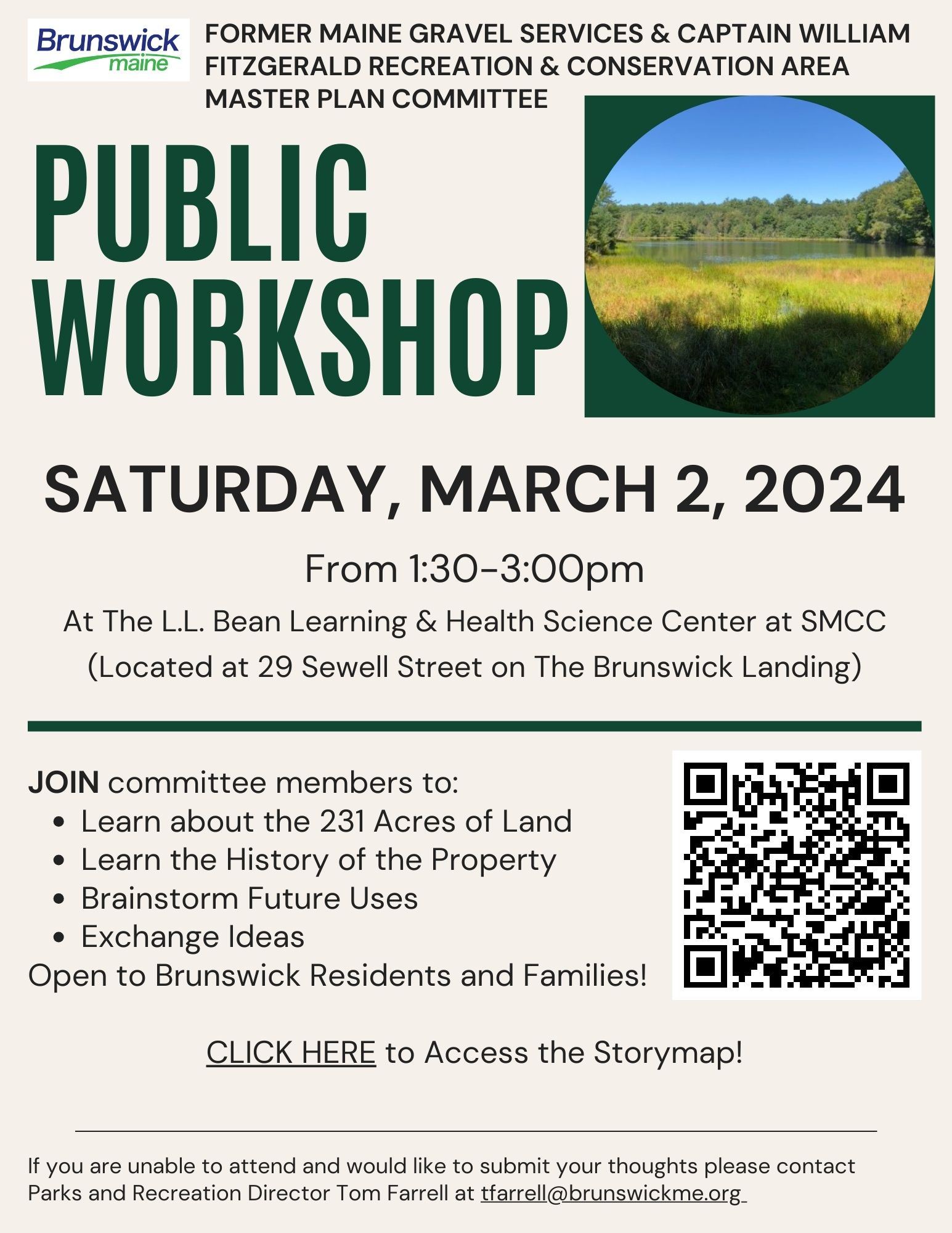 Fitz Public Workshop Flier